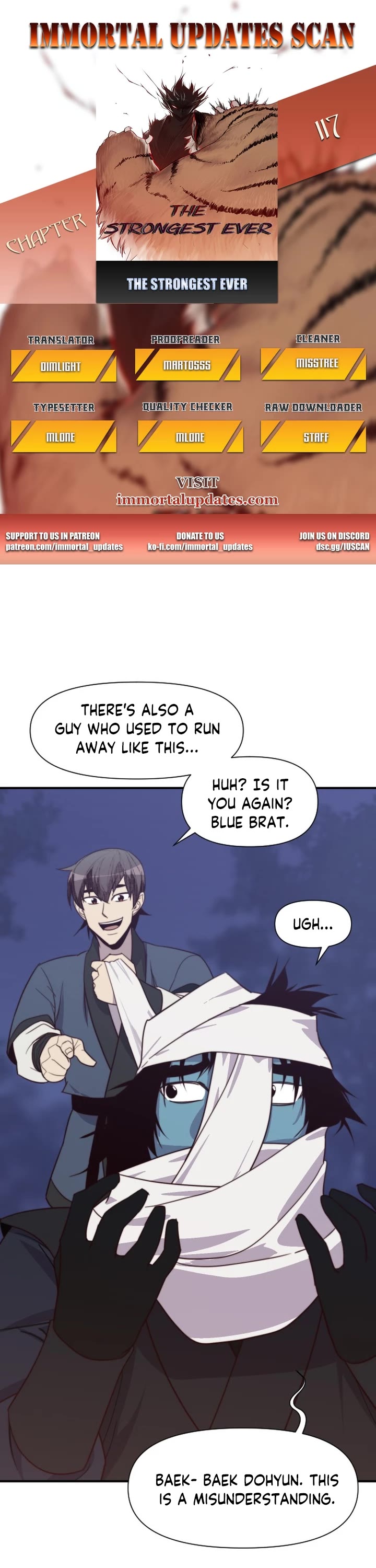 The Strongest Ever Chapter 117 page 1 - Chapter 117