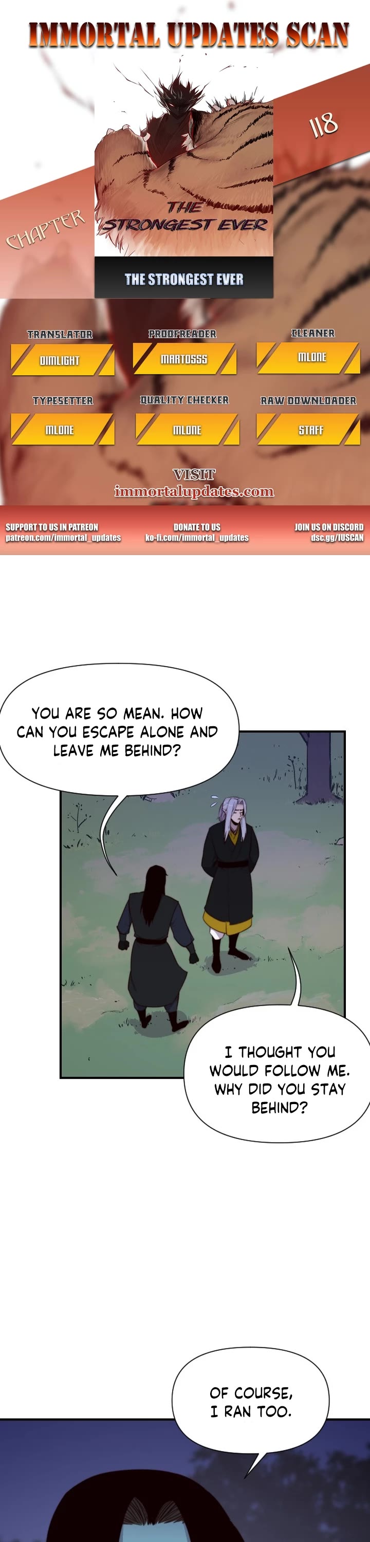 The Strongest Ever Chapter 118 page 1 - Chapter 118