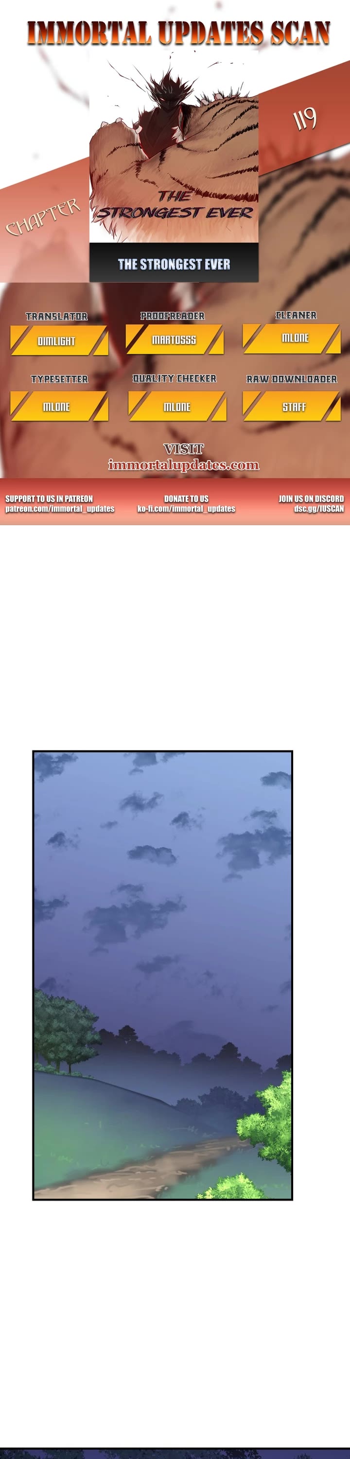 The Strongest Ever Chapter 119 page 1 - Chapter 119