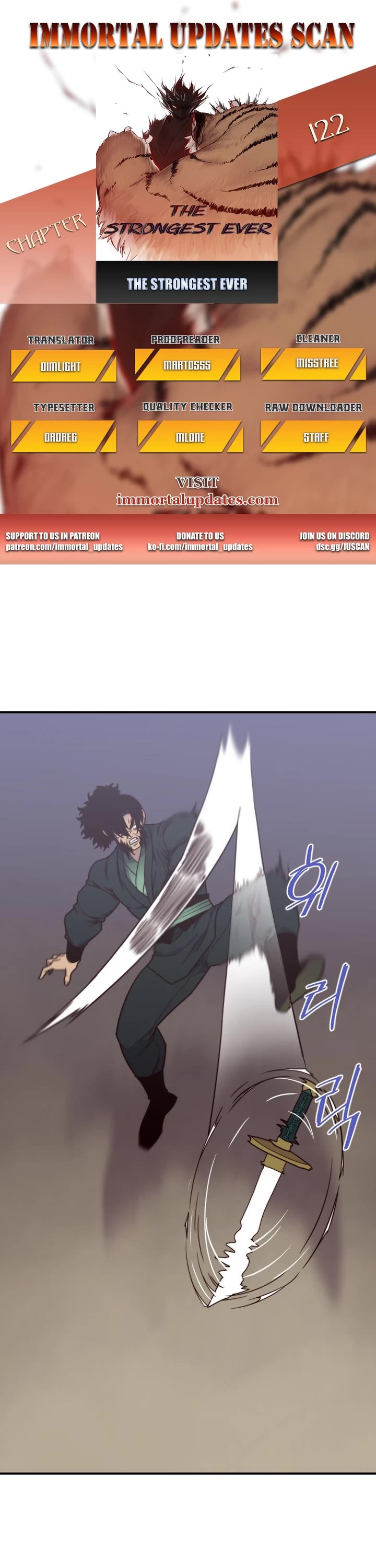The Strongest Ever Chapter 122 page 1 - Chapter 122