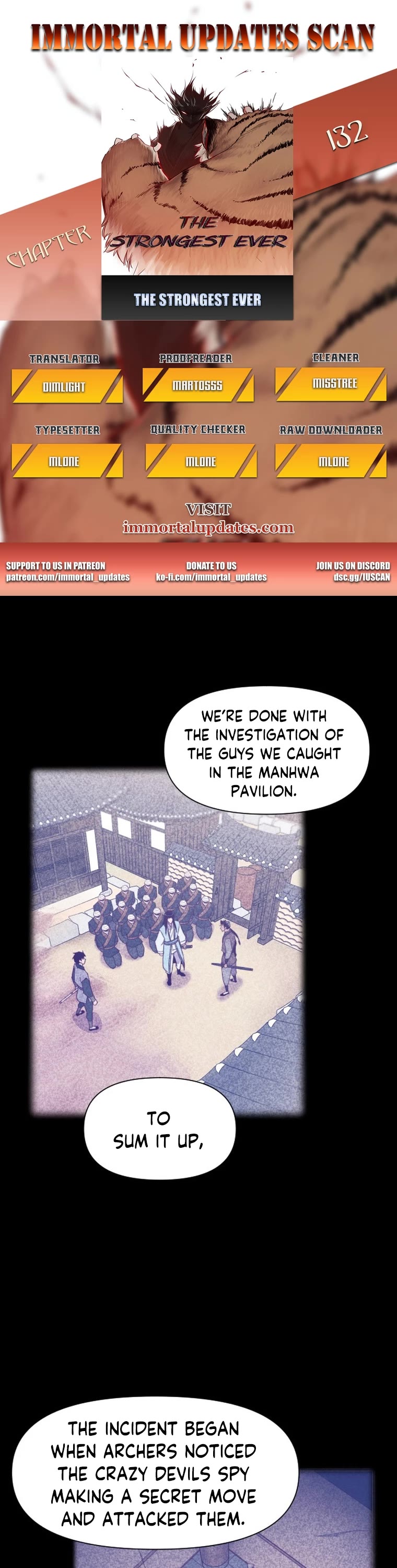 The Strongest Ever Chapter 132 page 1 - Chapter 132