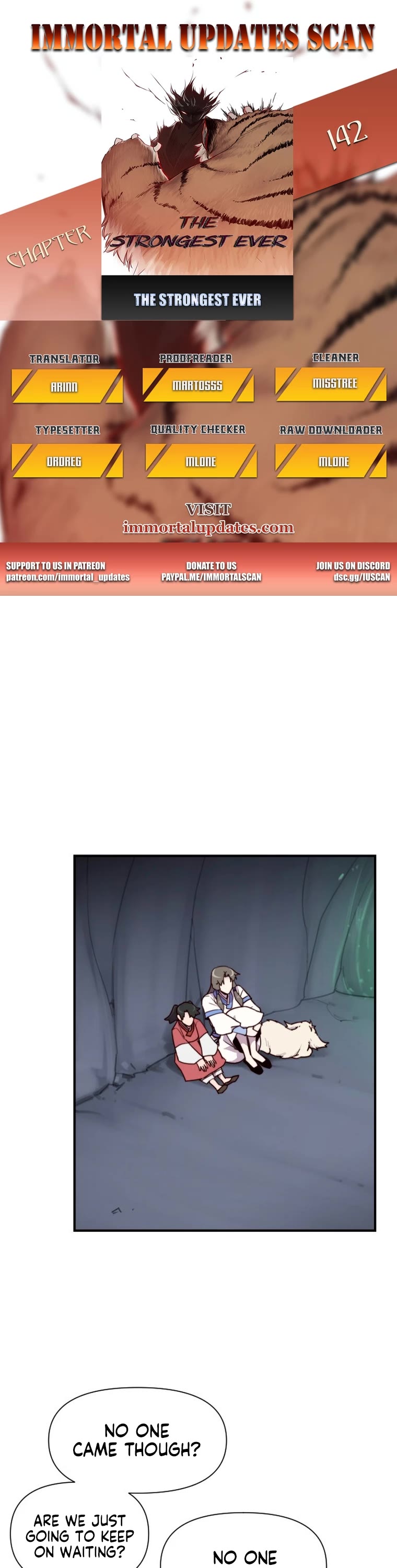 The Strongest Ever Chapter 142 page 1 - Chapter 142