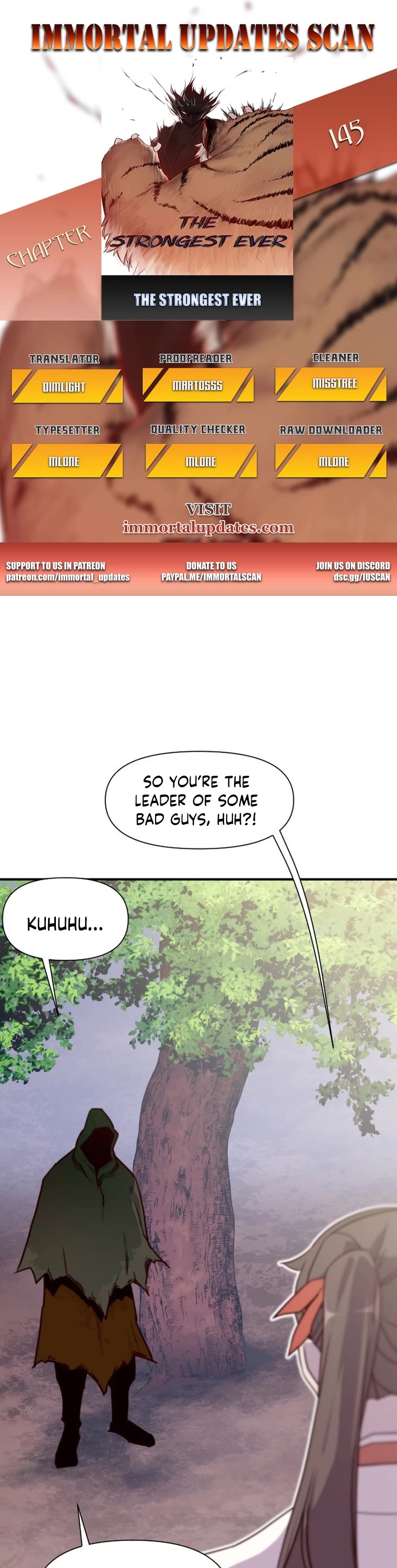 The Strongest Ever Chapter 145 page 1 - Chapter 145