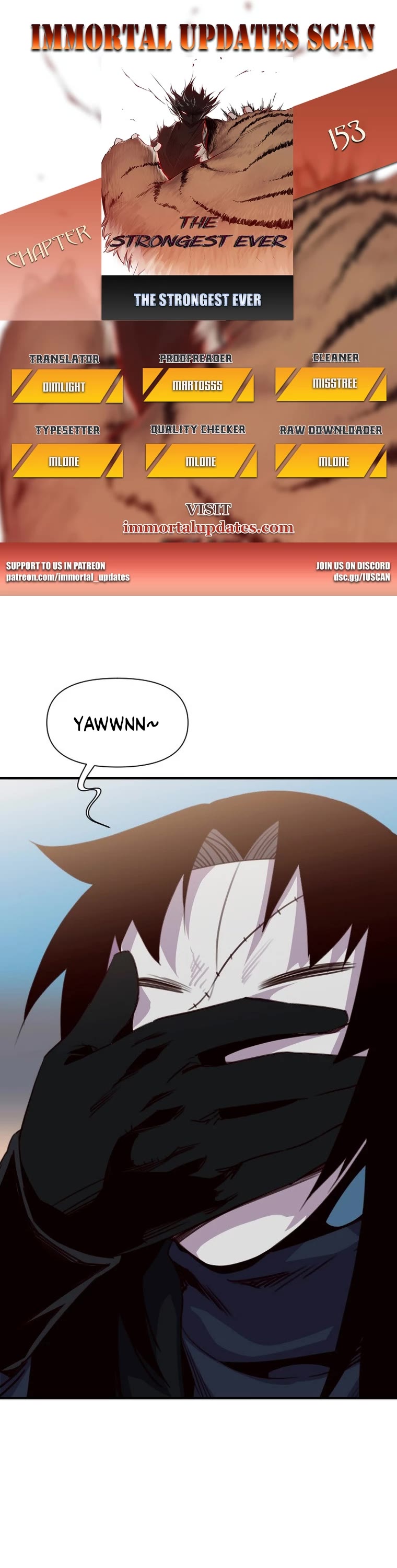 The Strongest Ever Chapter 153 page 1 - Chapter 153
