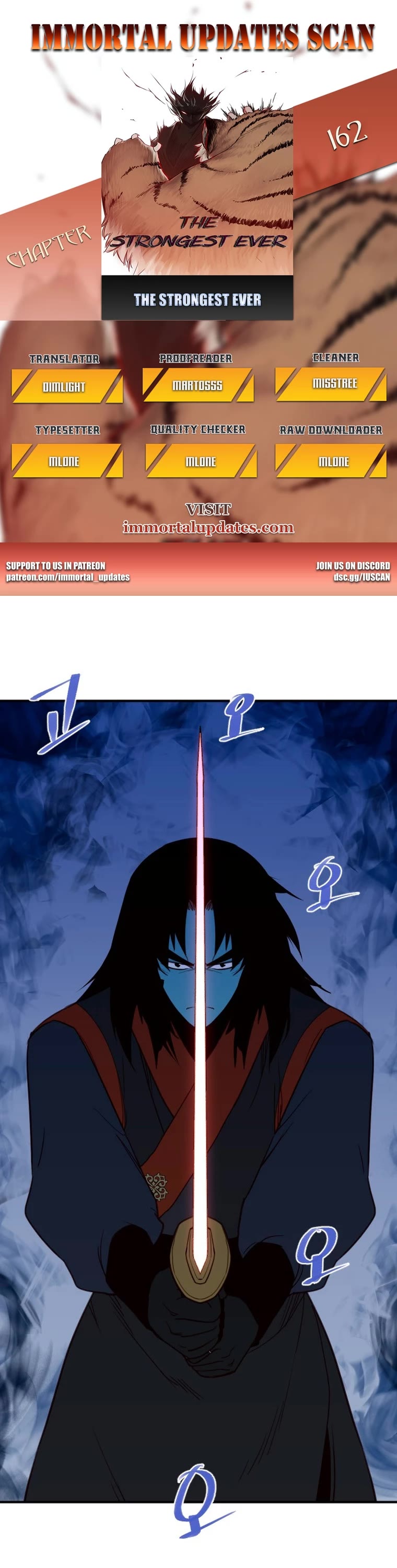 The Strongest Ever Chapter 162 page 1 - Chapter 162
