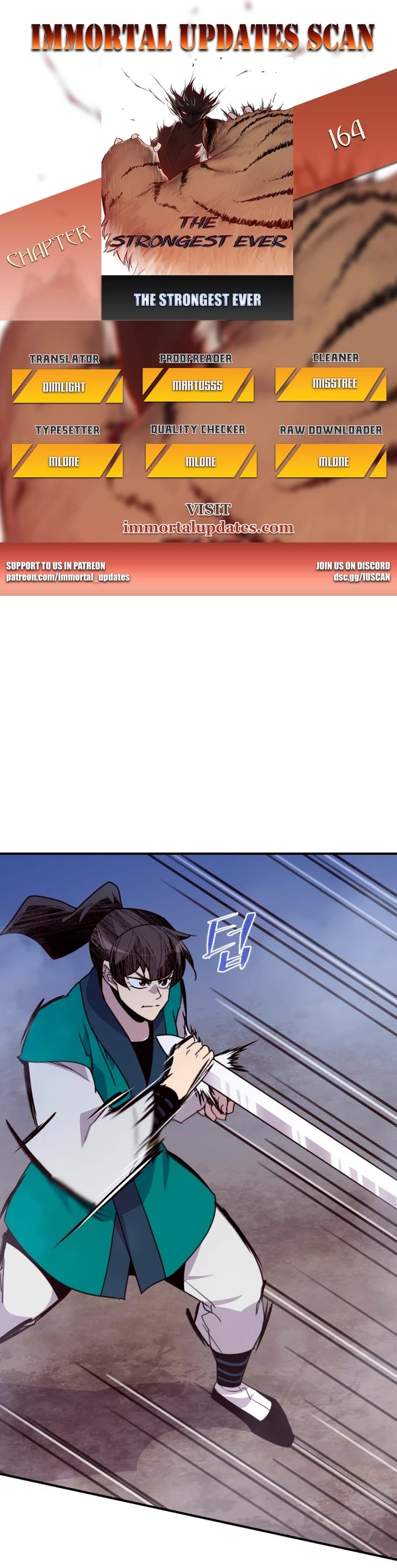 The Strongest Ever Chapter 164 page 1 - Chapter 164