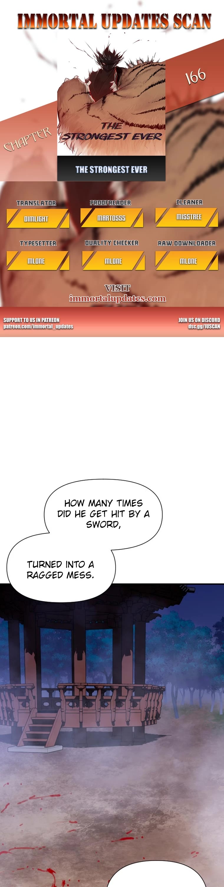 The Strongest Ever Chapter 166 page 1 - Chapter 166