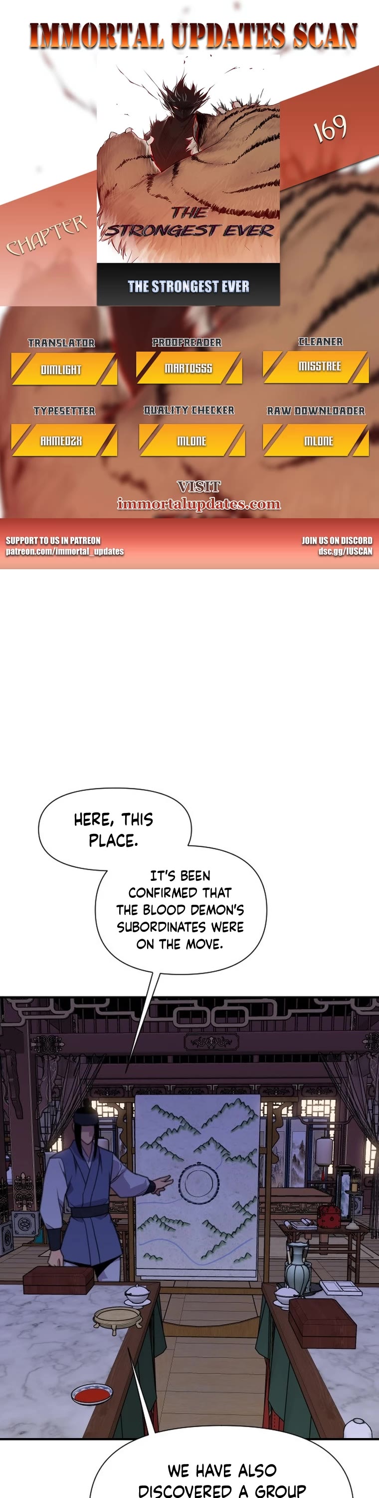 The Strongest Ever Chapter 169 page 1 - Chapter 169