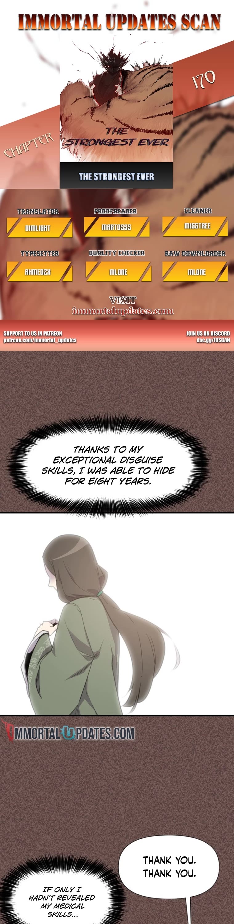 The Strongest Ever Chapter 170 page 1 - Chapter 170