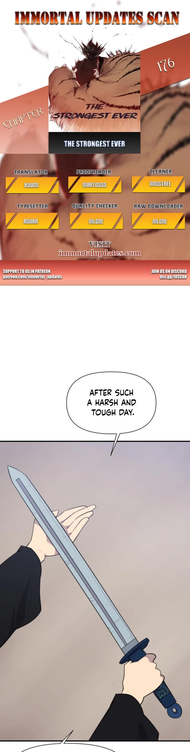 The Strongest Ever Chapter 176 page 1 - Chapter 176