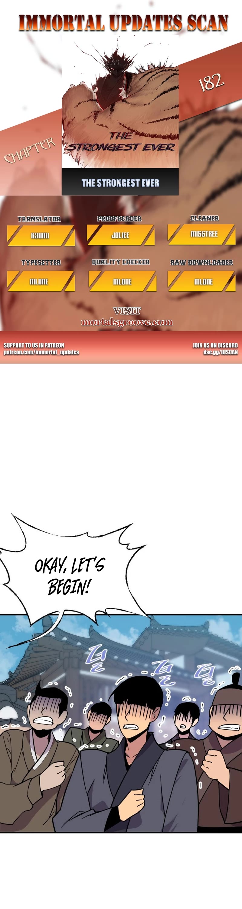 The Strongest Ever Chapter 182 page 1 - Chapter 182