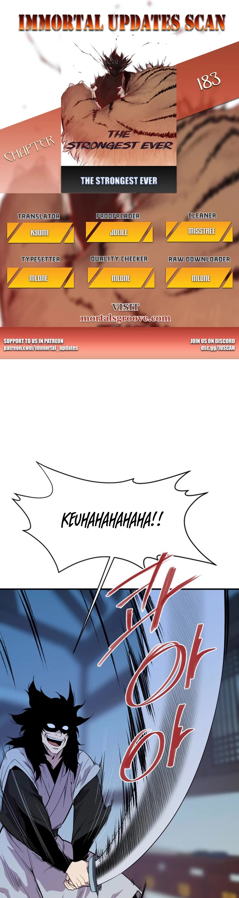 The Strongest Ever Chapter 183 page 1 - Chapter 183