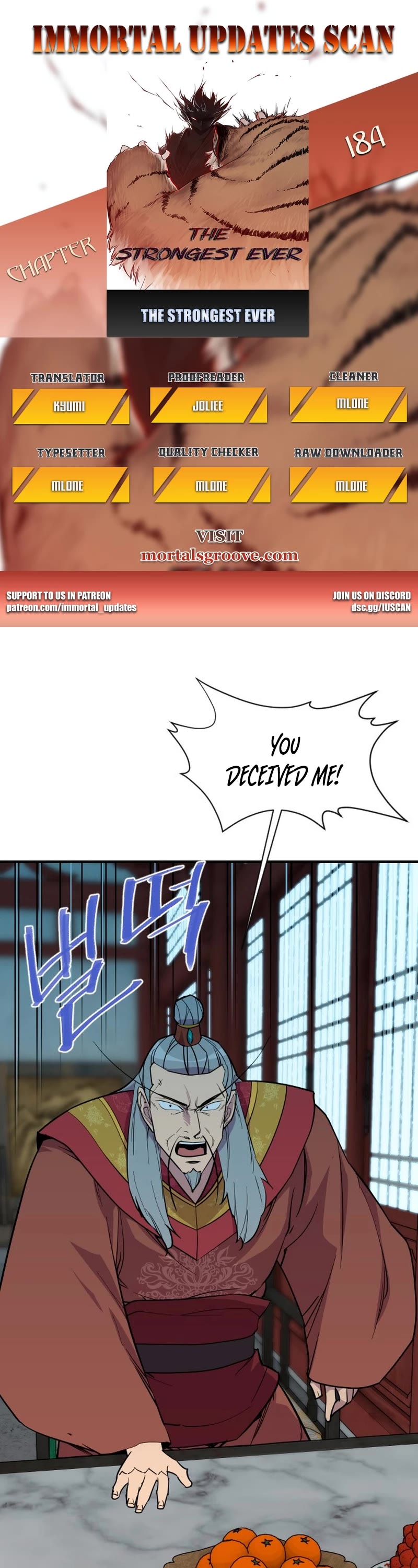 The Strongest Ever Chapter 184 page 1 - Chapter 184