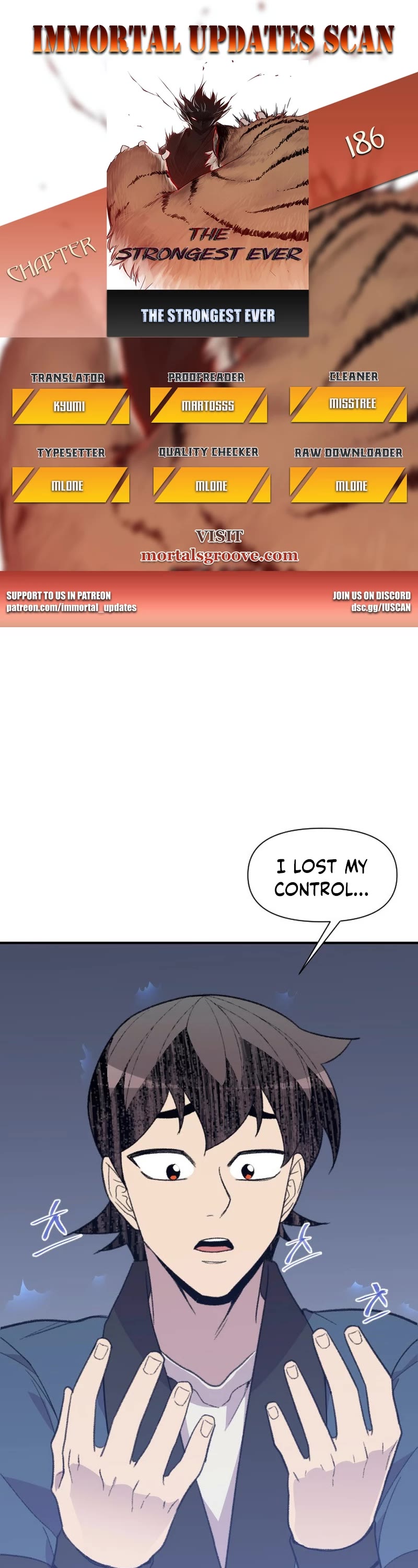 The Strongest Ever Chapter 186 page 1 - Chapter 186