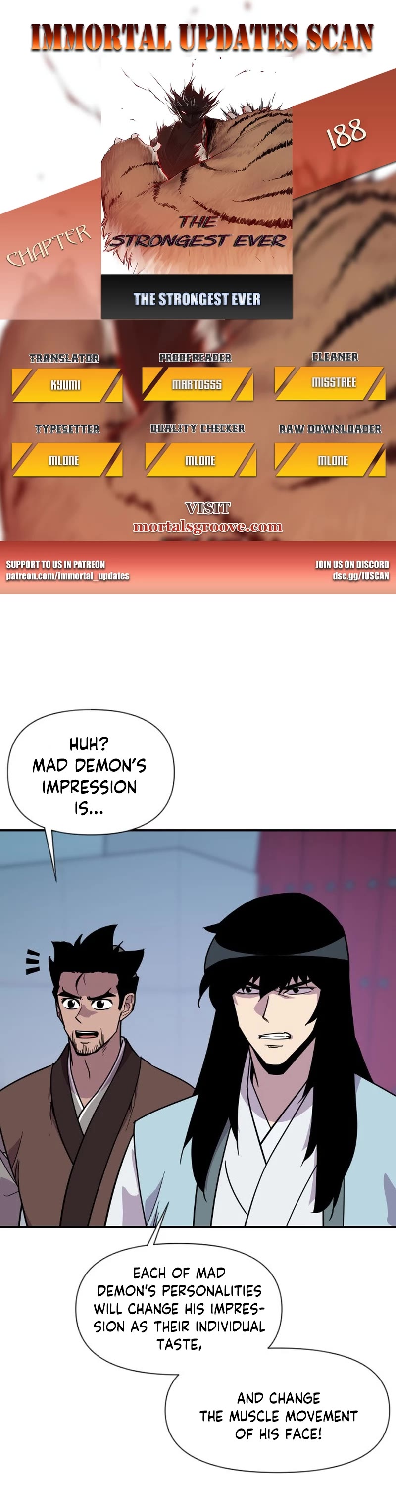 The Strongest Ever Chapter 188 page 1 - Chapter 188 [END]