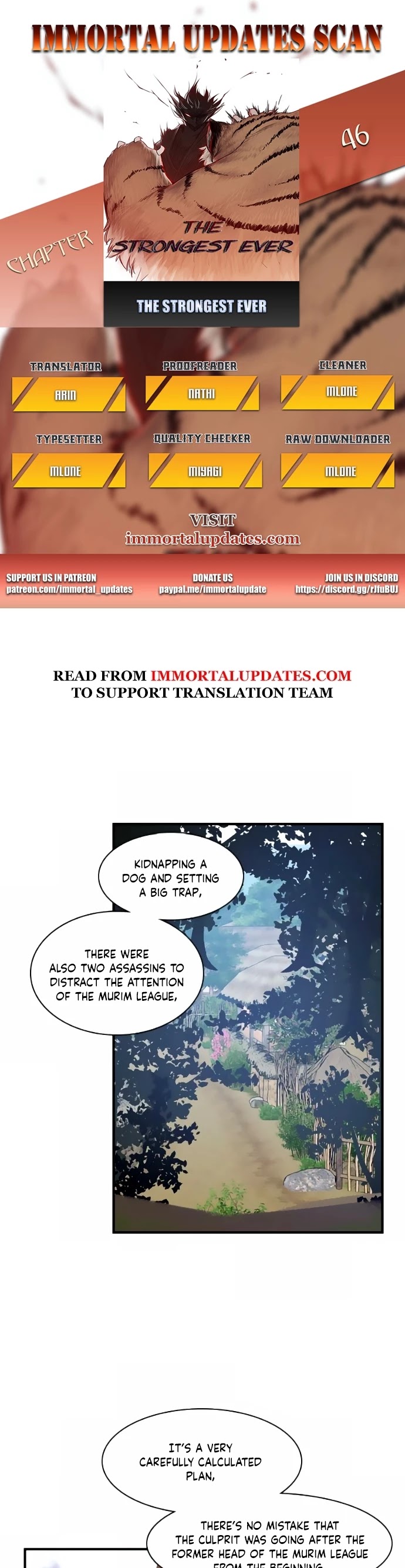 The Strongest Ever Chapter 46 page 1 - Chapter 46