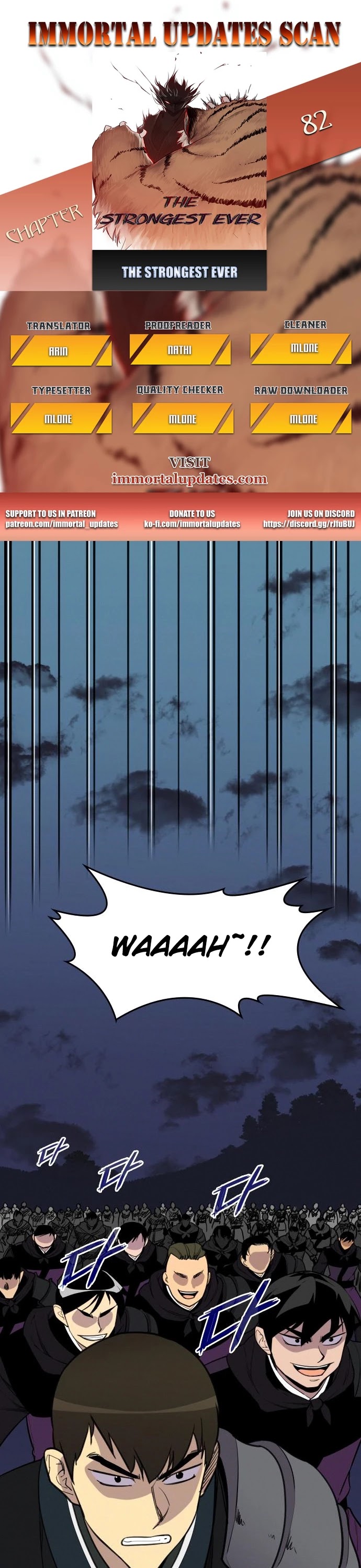 The Strongest Ever Chapter 82 page 1 - Chapter 82