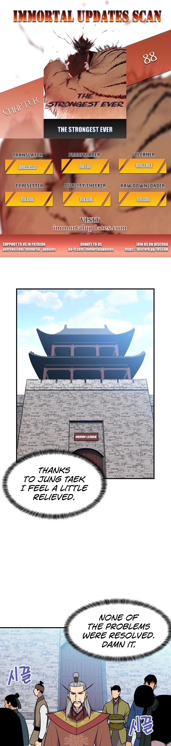 The Strongest Ever Chapter 88 page 1 - Chapter 88