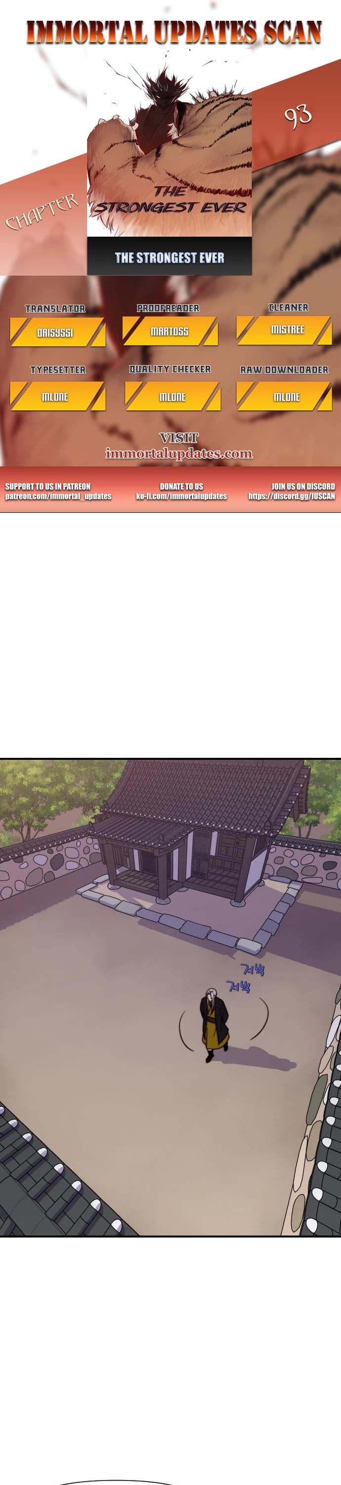 The Strongest Ever Chapter 93 page 1 - Chapter 93