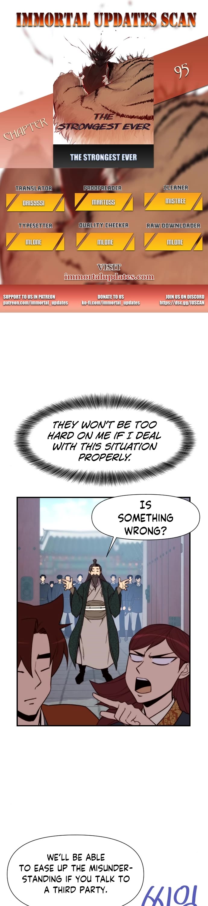 The Strongest Ever Chapter 95 page 1 - Chapter 95