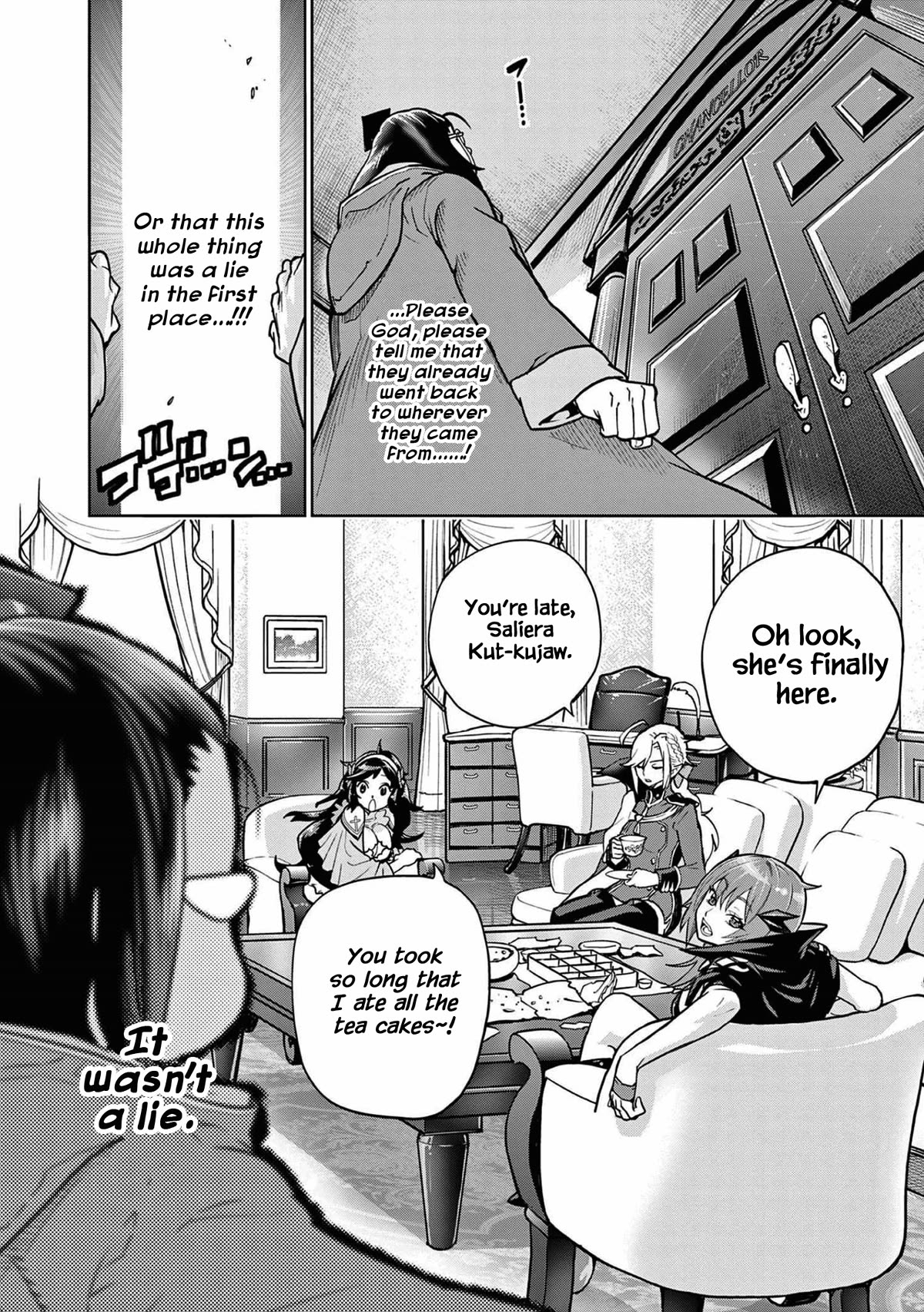 The Strongest Female Masters, Who Are Trying to Raise Me Up, Are in Shambles Over Their Training Policy Chapter 1 page 22 - Chapter 1: The Worries of the Strongest in the World