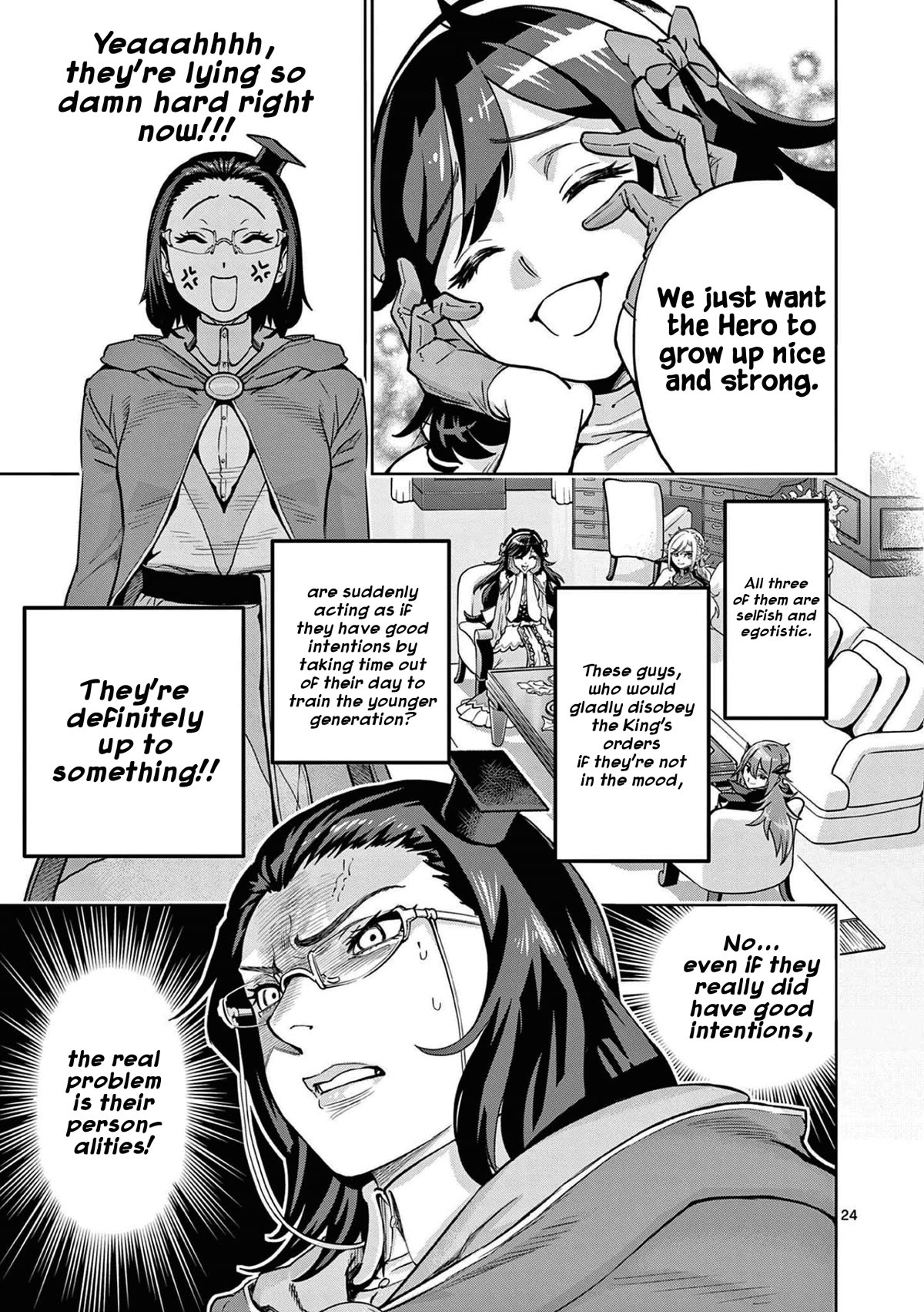 The Strongest Female Masters, Who Are Trying to Raise Me Up, Are in Shambles Over Their Training Policy Chapter 1 page 25 - Chapter 1: The Worries of the Strongest in the World