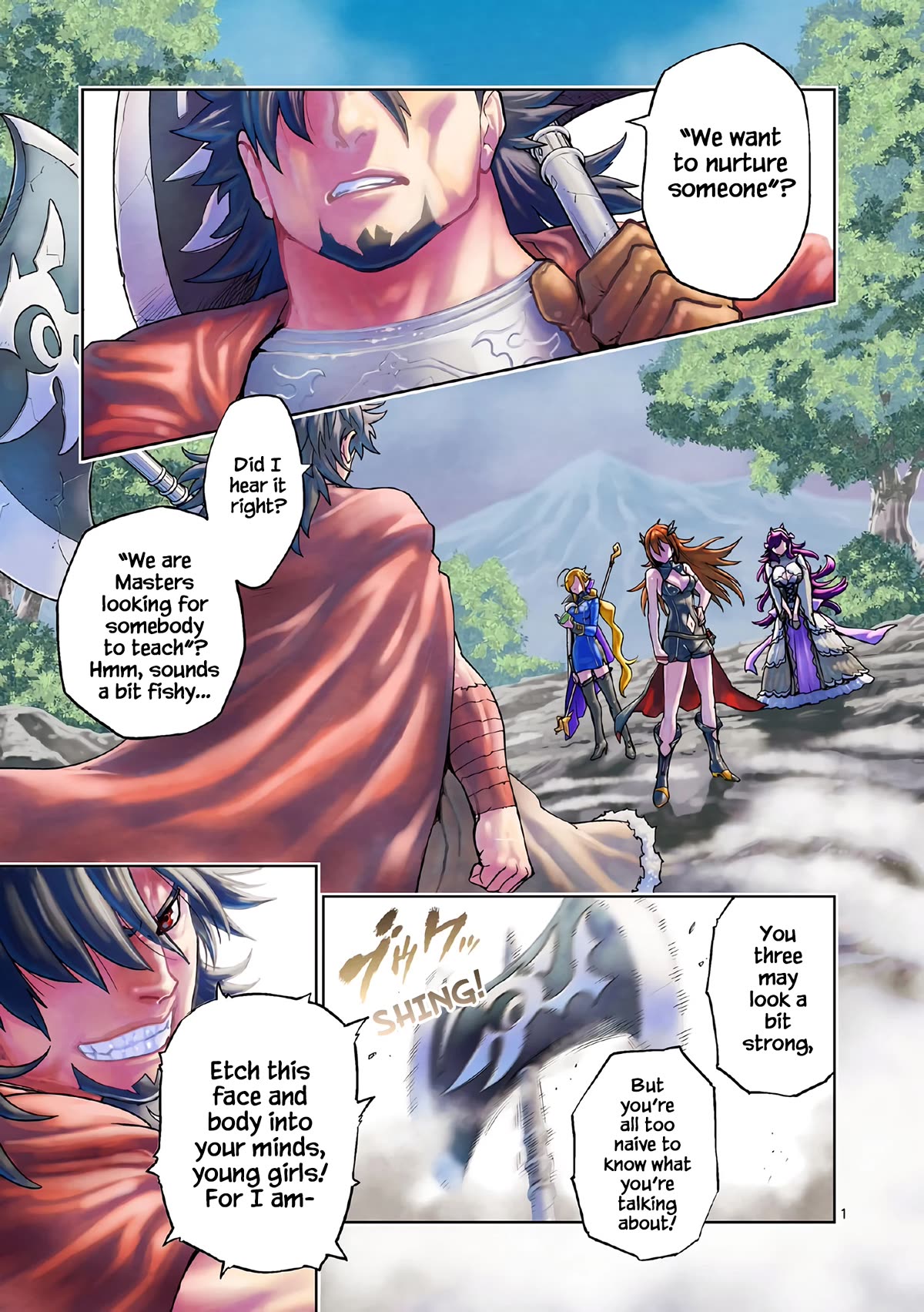 The Strongest Female Masters, Who Are Trying to Raise Me Up, Are in Shambles Over Their Training Policy Chapter 1 page 3 - Chapter 1: The Worries of the Strongest in the World