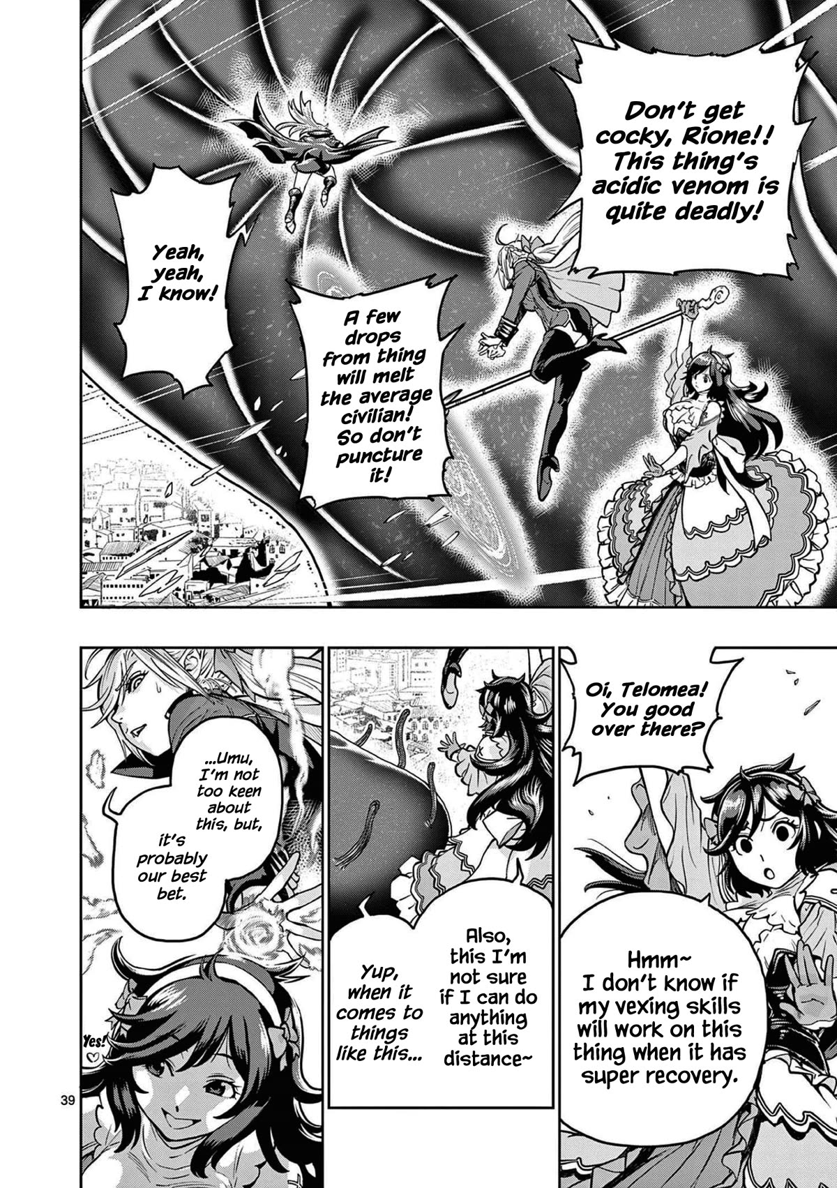 The Strongest Female Masters, Who Are Trying to Raise Me Up, Are in Shambles Over Their Training Policy Chapter 1 page 40 - Chapter 1: The Worries of the Strongest in the World