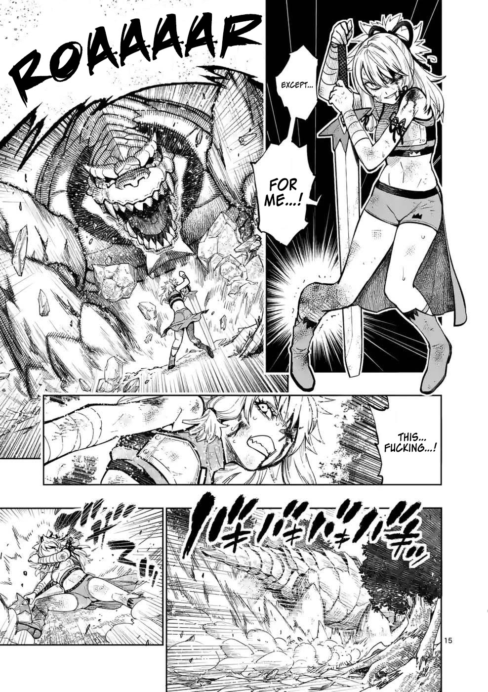 The Strongest Female Masters, Who Are Trying to Raise Me Up, Are in Shambles Over Their Training Policy Chapter 10 page 15 - Chapter 10: Gale