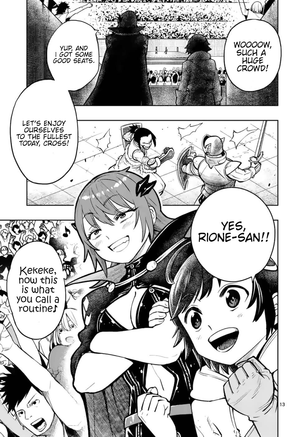 The Strongest Female Masters, Who Are Trying to Raise Me Up, Are in Shambles Over Their Training Policy Chapter 14 page 14 - Chapter 14: Basque Rubia Tournament