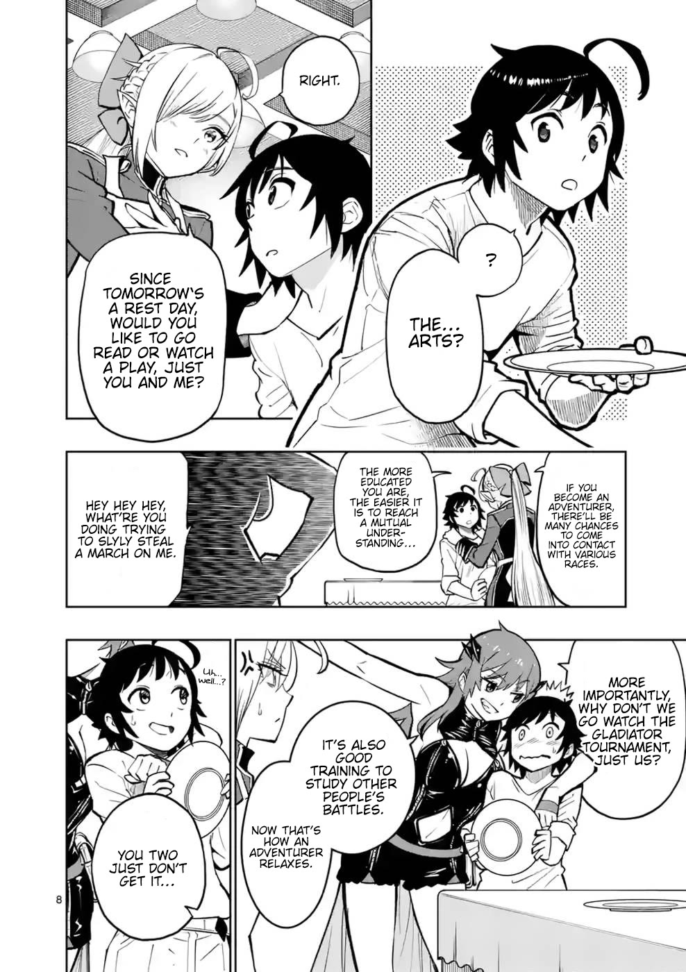 The Strongest Female Masters, Who Are Trying to Raise Me Up, Are in Shambles Over Their Training Policy Chapter 14 page 9 - Chapter 14: Basque Rubia Tournament