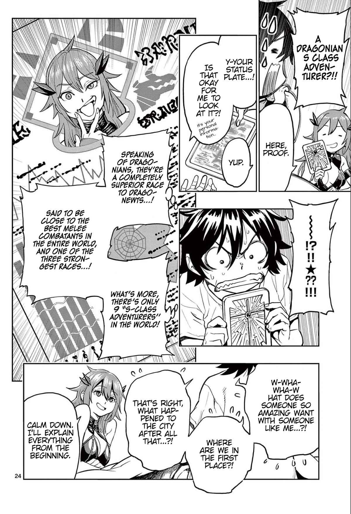 The Strongest Female Masters, Who Are Trying to Raise Me Up, Are in Shambles Over Their Training Policy Chapter 2 page 24 - Chapter 2: The World's Weakest Boy