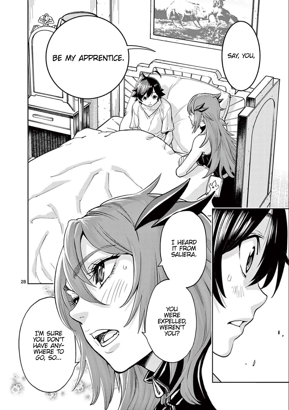 The Strongest Female Masters, Who Are Trying to Raise Me Up, Are in Shambles Over Their Training Policy Chapter 2 page 28 - Chapter 2: The World's Weakest Boy