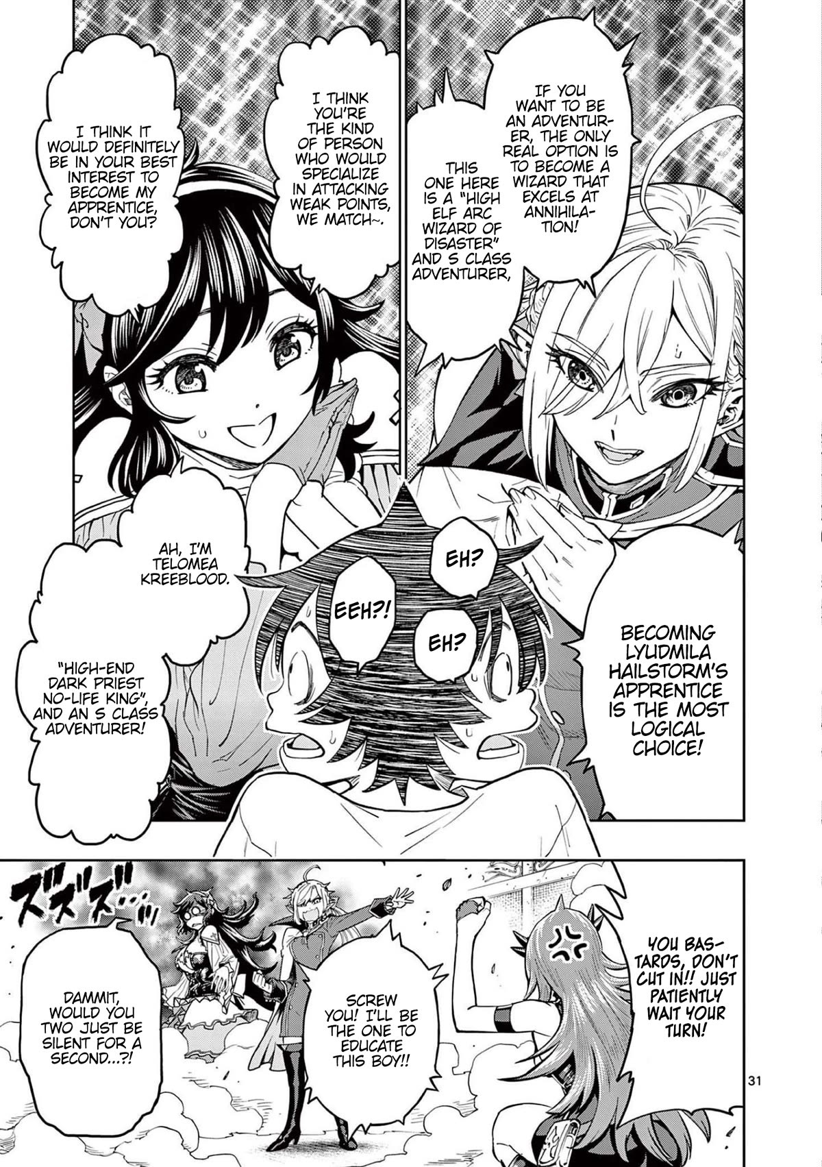 The Strongest Female Masters, Who Are Trying to Raise Me Up, Are in Shambles Over Their Training Policy Chapter 2 page 31 - Chapter 2: The World's Weakest Boy
