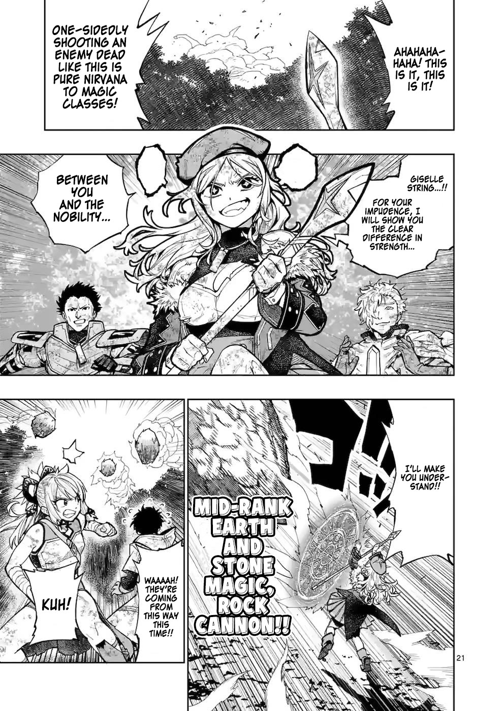 The Strongest Female Masters, Who Are Trying to Raise Me Up, Are in Shambles Over Their Training Policy Chapter 21 page 21 - Chapter 21: Magic Swordsman