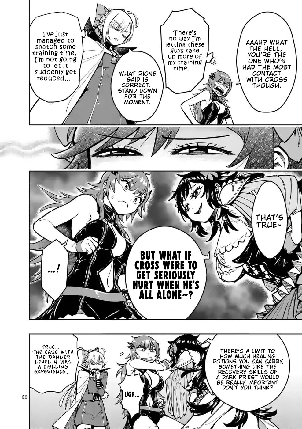 The Strongest Female Masters, Who Are Trying to Raise Me Up, Are in Shambles Over Their Training Policy Chapter 24 page 21 - Chapter 24: Responsibility of Defeat, Price of Victory