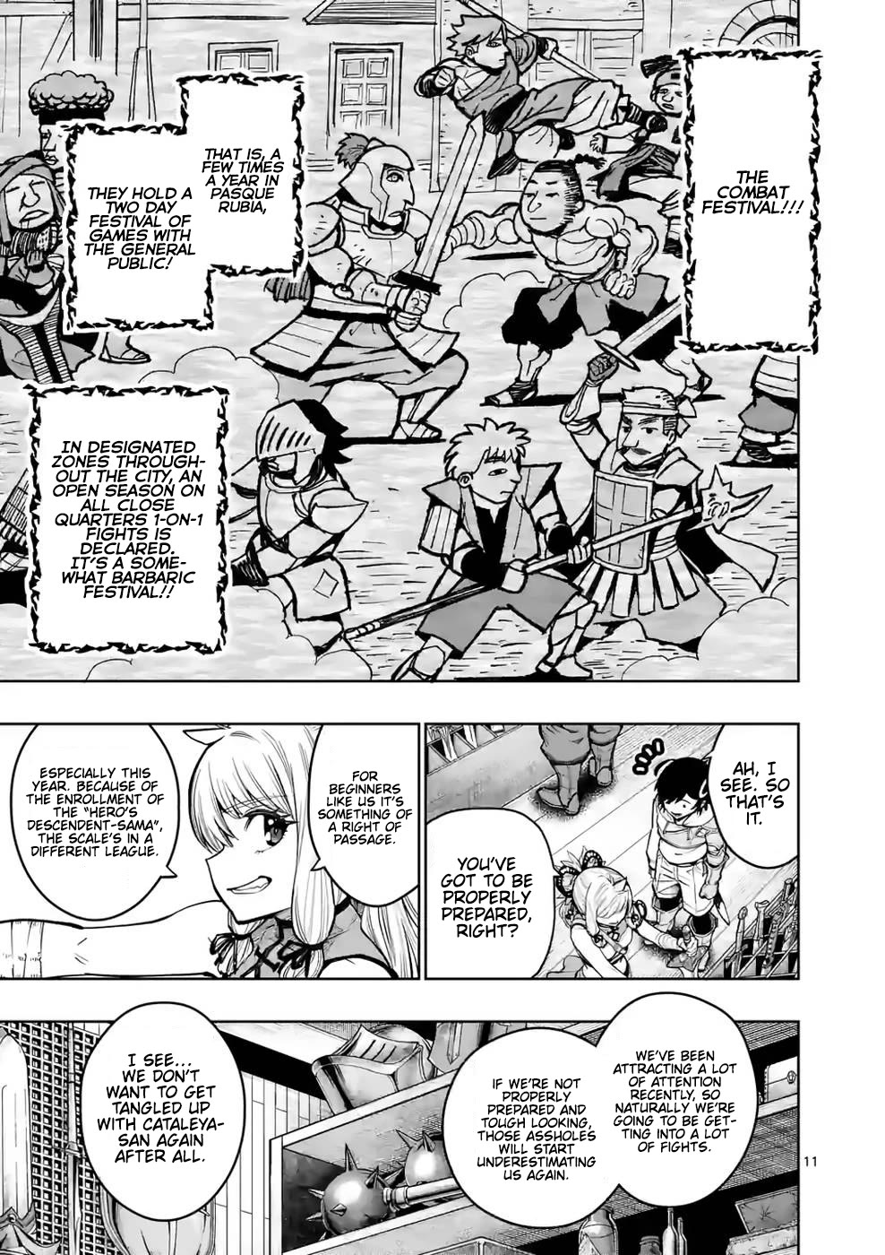 The Strongest Female Masters, Who Are Trying to Raise Me Up, Are in Shambles Over Their Training Policy Chapter 25 page 12 - Chapter 25: The Combat Festival!