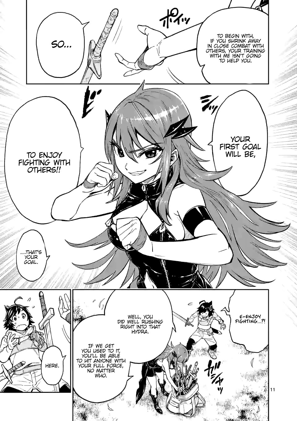The Strongest Female Masters, Who Are Trying to Raise Me Up, Are in Shambles Over Their Training Policy Chapter 3 page 12 - Chapter 3: Training, Start!