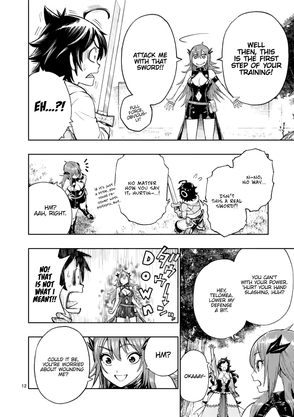 The Strongest Female Masters, Who Are Trying to Raise Me Up, Are in Shambles Over Their Training Policy Chapter 3 page 13 - Chapter 3: Training, Start!