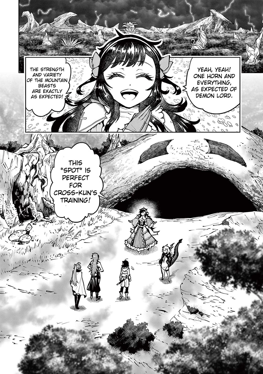 The Strongest Female Masters, Who Are Trying to Raise Me Up, Are in Shambles Over Their Training Policy Chapter 30 page 12 - Chapter 30: The Spot
