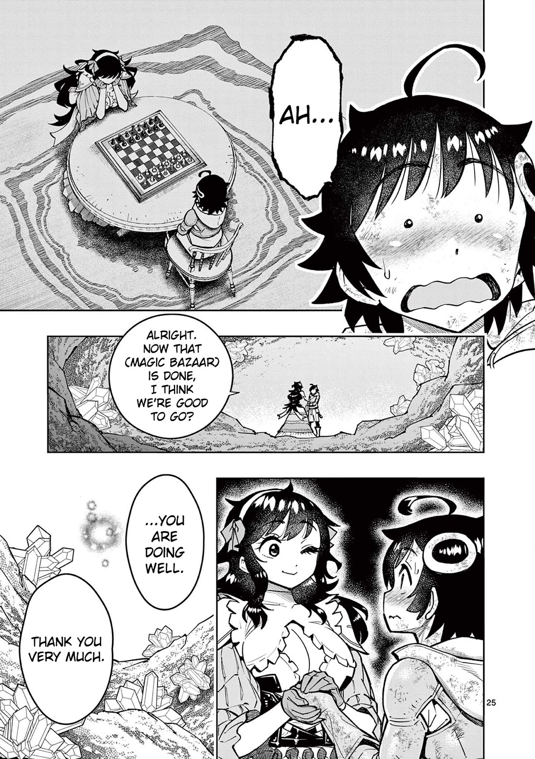 The Strongest Female Masters, Who Are Trying to Raise Me Up, Are in Shambles Over Their Training Policy Chapter 30 page 25 - Chapter 30: The Spot