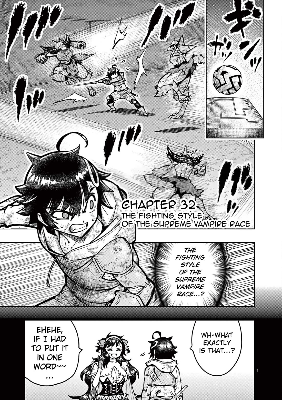 The Strongest Female Masters, Who Are Trying to Raise Me Up, Are in Shambles Over Their Training Policy Chapter 32 page 2 - Chapter 32: The Fighting Style of The Supreme Vampire Race