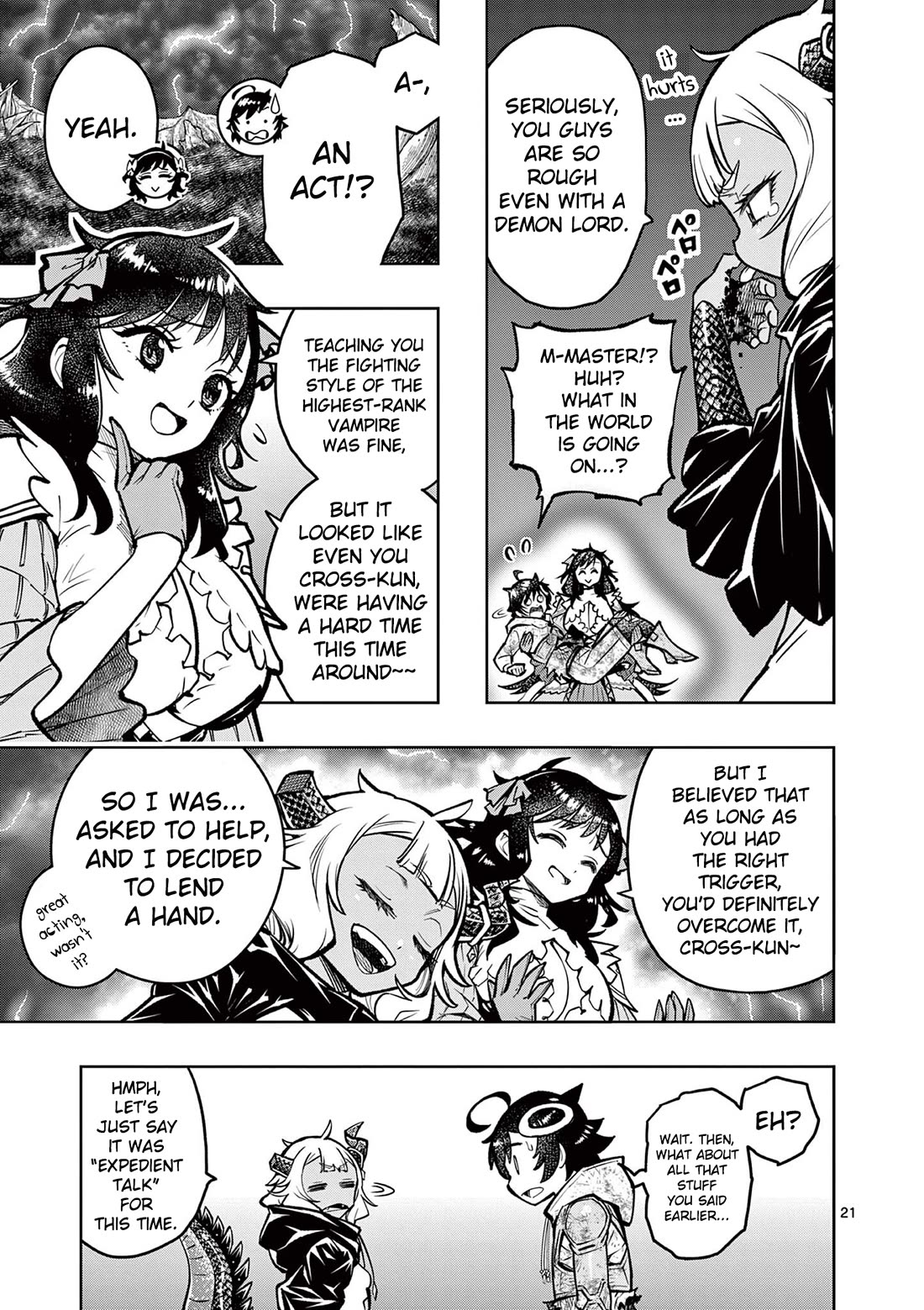 The Strongest Female Masters, Who Are Trying to Raise Me Up, Are in Shambles Over Their Training Policy Chapter 32 page 22 - Chapter 32: The Fighting Style of The Supreme Vampire Race