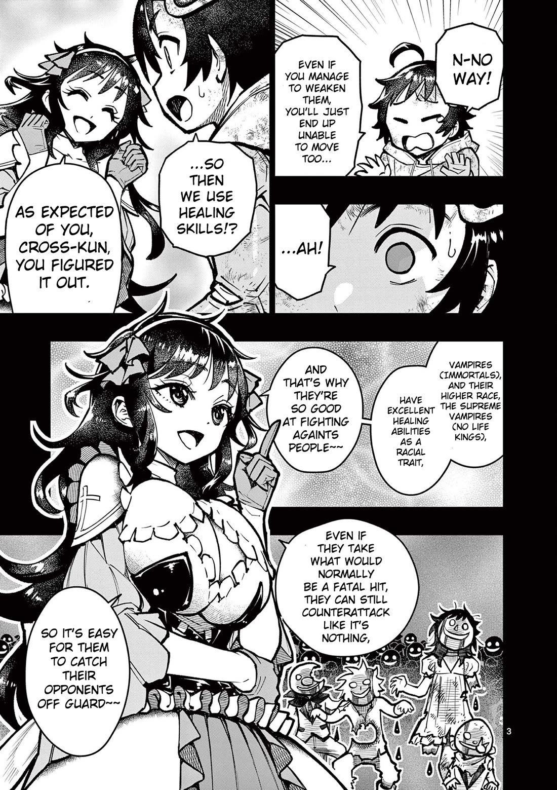 The Strongest Female Masters, Who Are Trying to Raise Me Up, Are in Shambles Over Their Training Policy Chapter 32 page 4 - Chapter 32: The Fighting Style of The Supreme Vampire Race