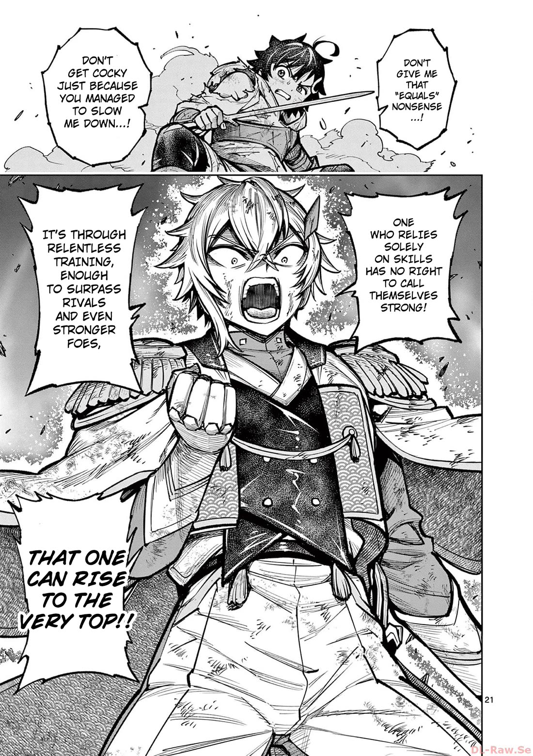 The Strongest Female Masters, Who Are Trying to Raise Me Up, Are in Shambles Over Their Training Policy Chapter 35 page 21 - Chapter 35: Sparks