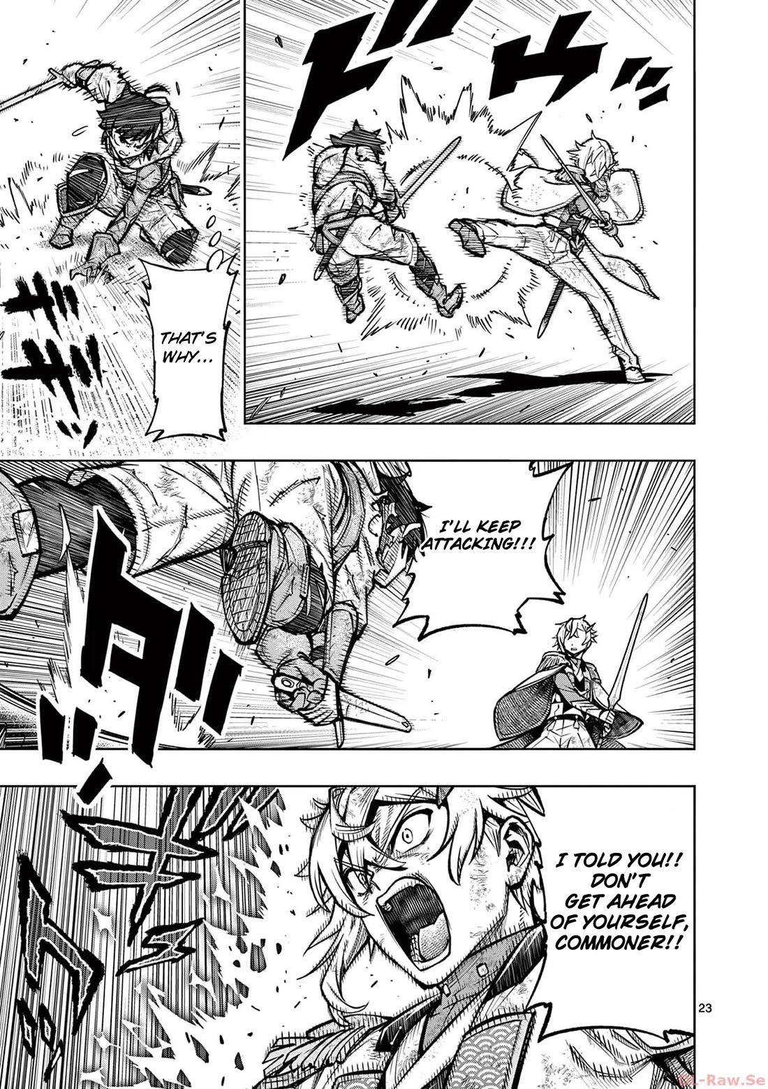 The Strongest Female Masters, Who Are Trying to Raise Me Up, Are in Shambles Over Their Training Policy Chapter 35 page 23 - Chapter 35: Sparks