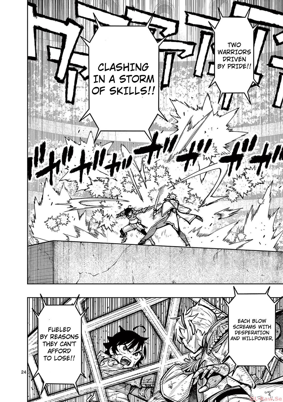 The Strongest Female Masters, Who Are Trying to Raise Me Up, Are in Shambles Over Their Training Policy Chapter 35 page 24 - Chapter 35: Sparks