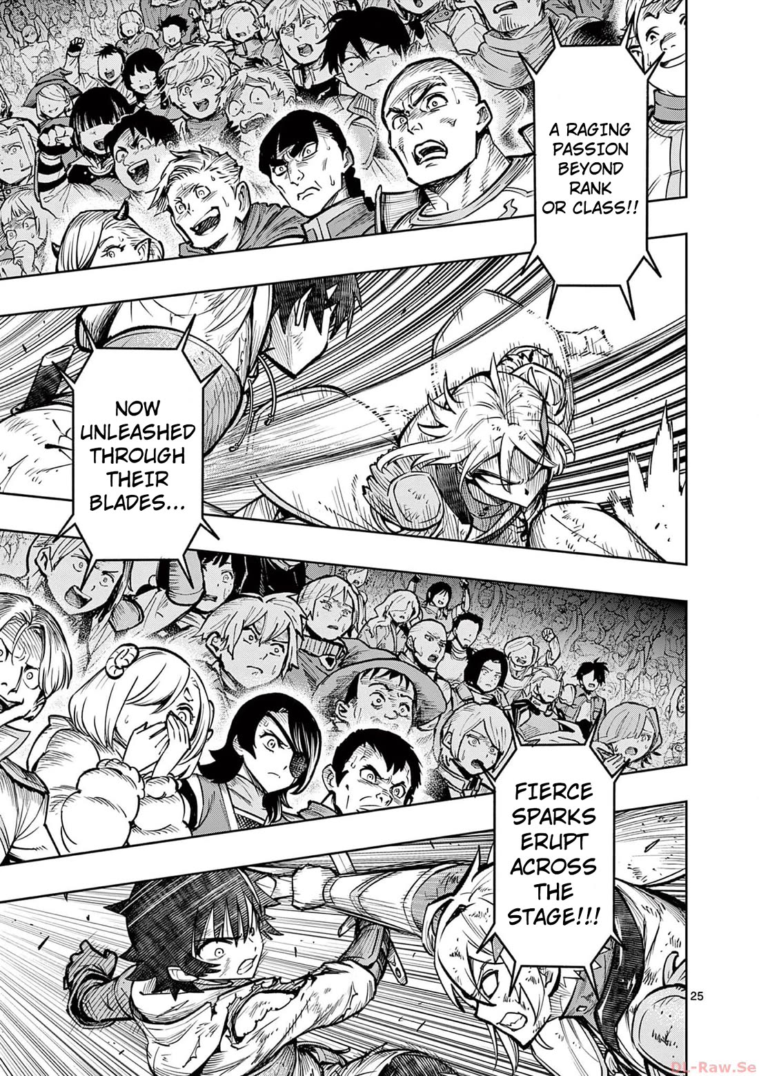 The Strongest Female Masters, Who Are Trying to Raise Me Up, Are in Shambles Over Their Training Policy Chapter 35 page 25 - Chapter 35: Sparks