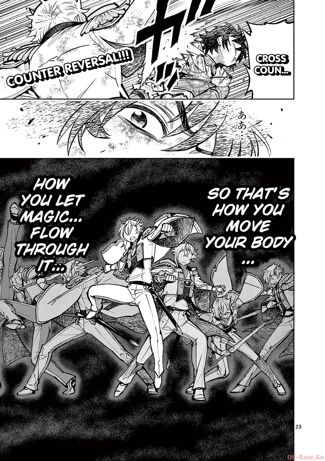The Strongest Female Masters, Who Are Trying to Raise Me Up, Are in Shambles Over Their Training Policy Chapter 36 page 23 - Chapter 36: Cross's Training