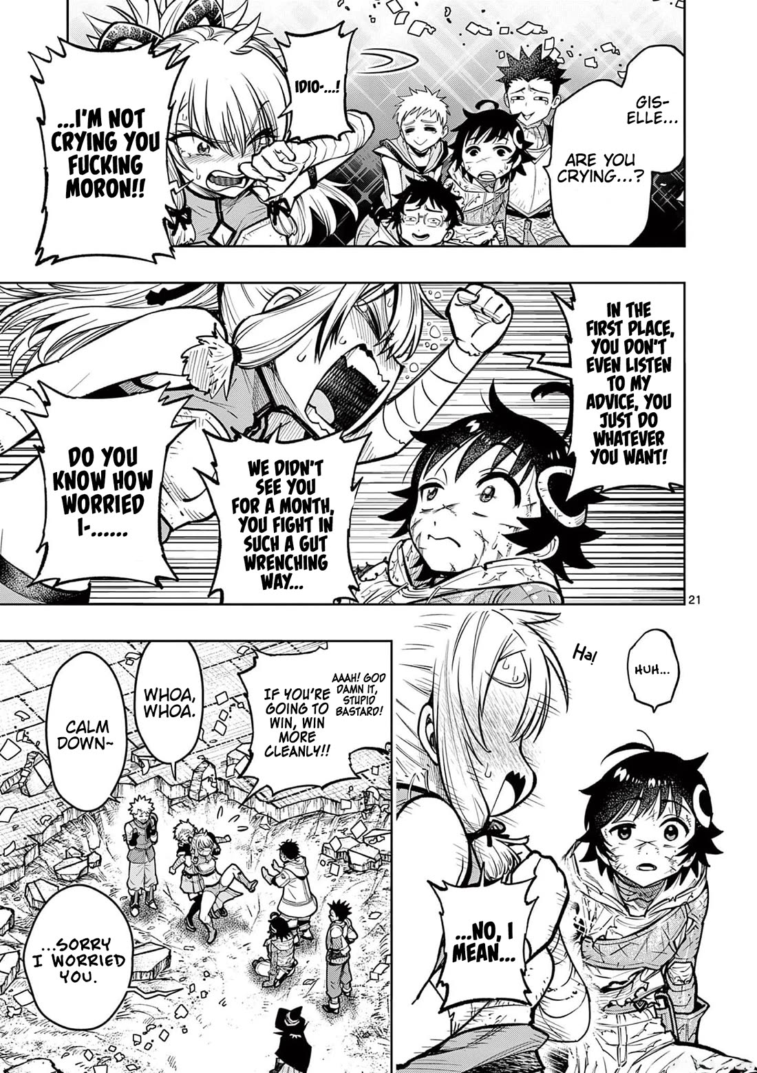 The Strongest Female Masters, Who Are Trying to Raise Me Up, Are in Shambles Over Their Training Policy Chapter 37 page 20 - Chapter 37: Outcome of the Duel